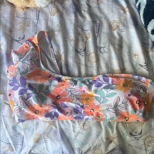 Ninety Pastel Floral Bikini Top